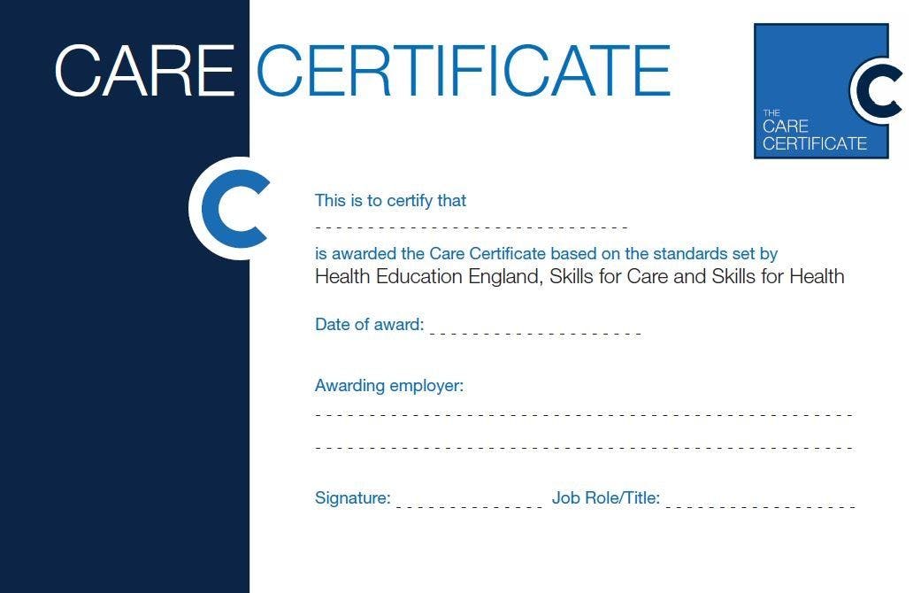 What is the Care Certificate?